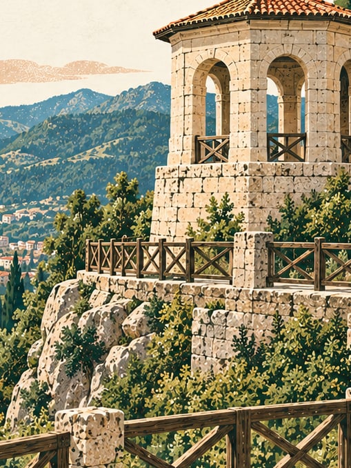 Ilustración: Bosque urbano de Asarkaya, Ordu