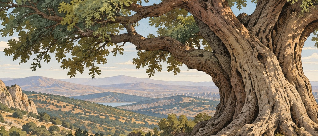 Asarlık Tepeler Natural Monument çizimi, Ankara