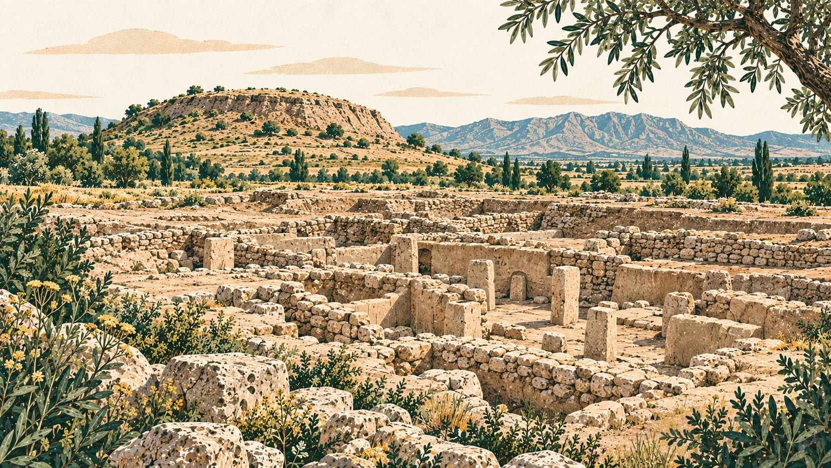 Aşıklı Höyük çizimi, Aksaray