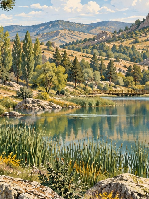 Ilustración: Parque Natural de Aşıkpaşa, Kırşehir