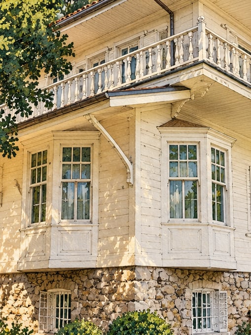 Ilustración: Museo de Aşiyan (Casa de Tevfik Fikret), İstanbul