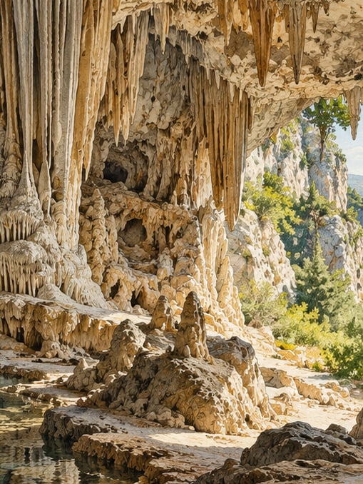 Ilustración: Cueva del Asma de Silifke, Mersin