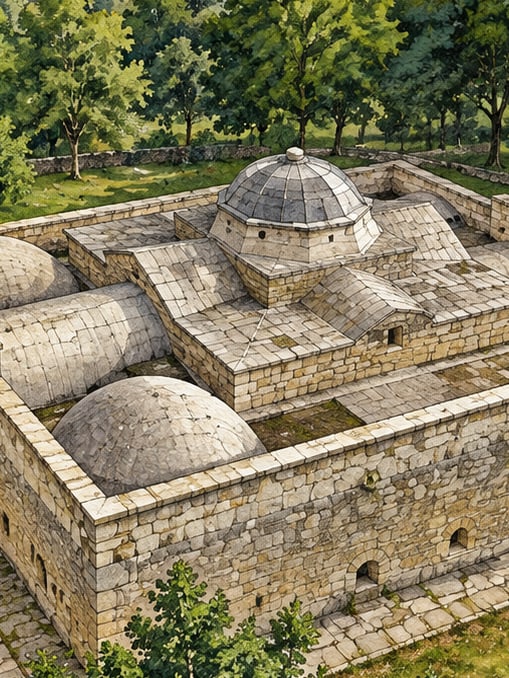Ilustración: Madrasa de Atabey Ertokuş, Isparta