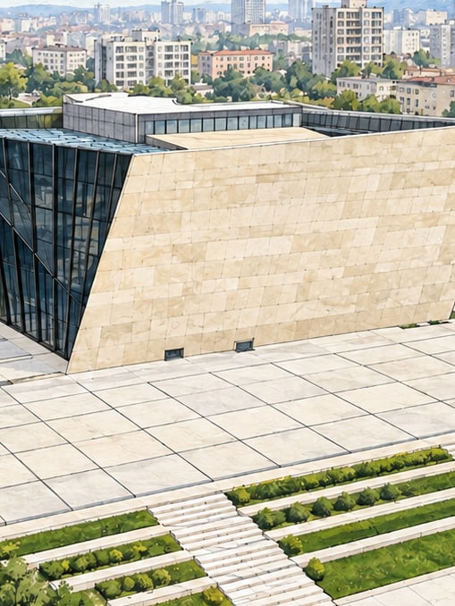 Ilustración: Museo y Biblioteca Atatürk del Centenario de la Fundación de Servicio Voluntario del Municipio de Ataşehir, İstanbul