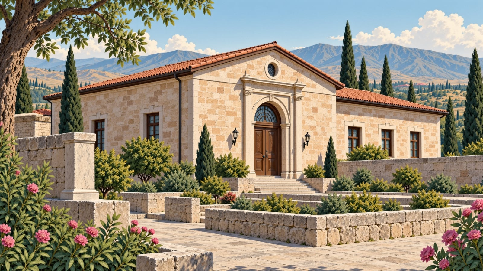 Atatürk Memorial Museum çizimi, Gaziantep