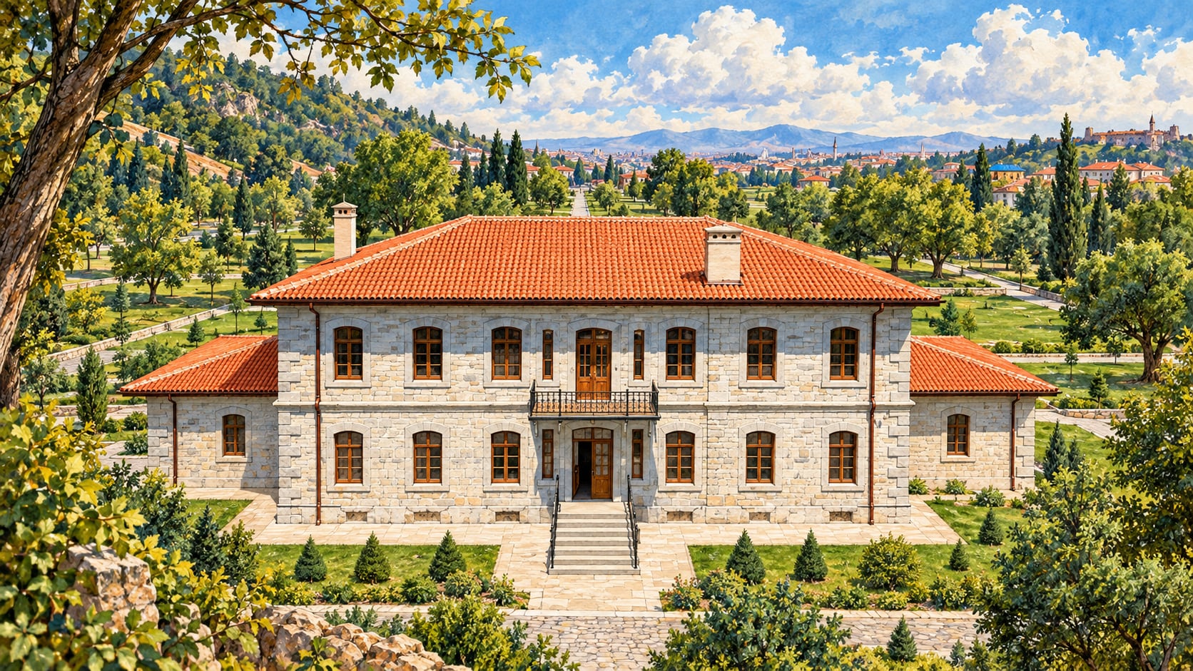 Atatürk Ankara National Struggle Museum çizimi, Ankara