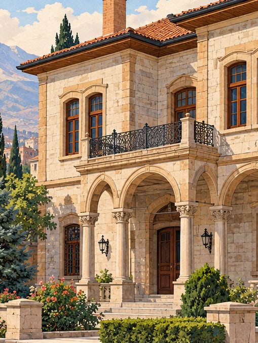 Ilustración: Casa de Atatürk, Kayseri