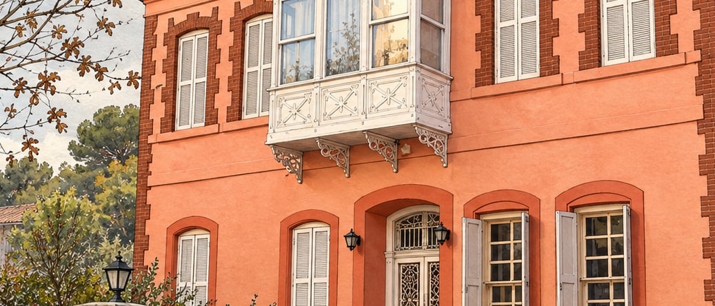 Atatürk House Ethnography Museum çizimi, Denizli