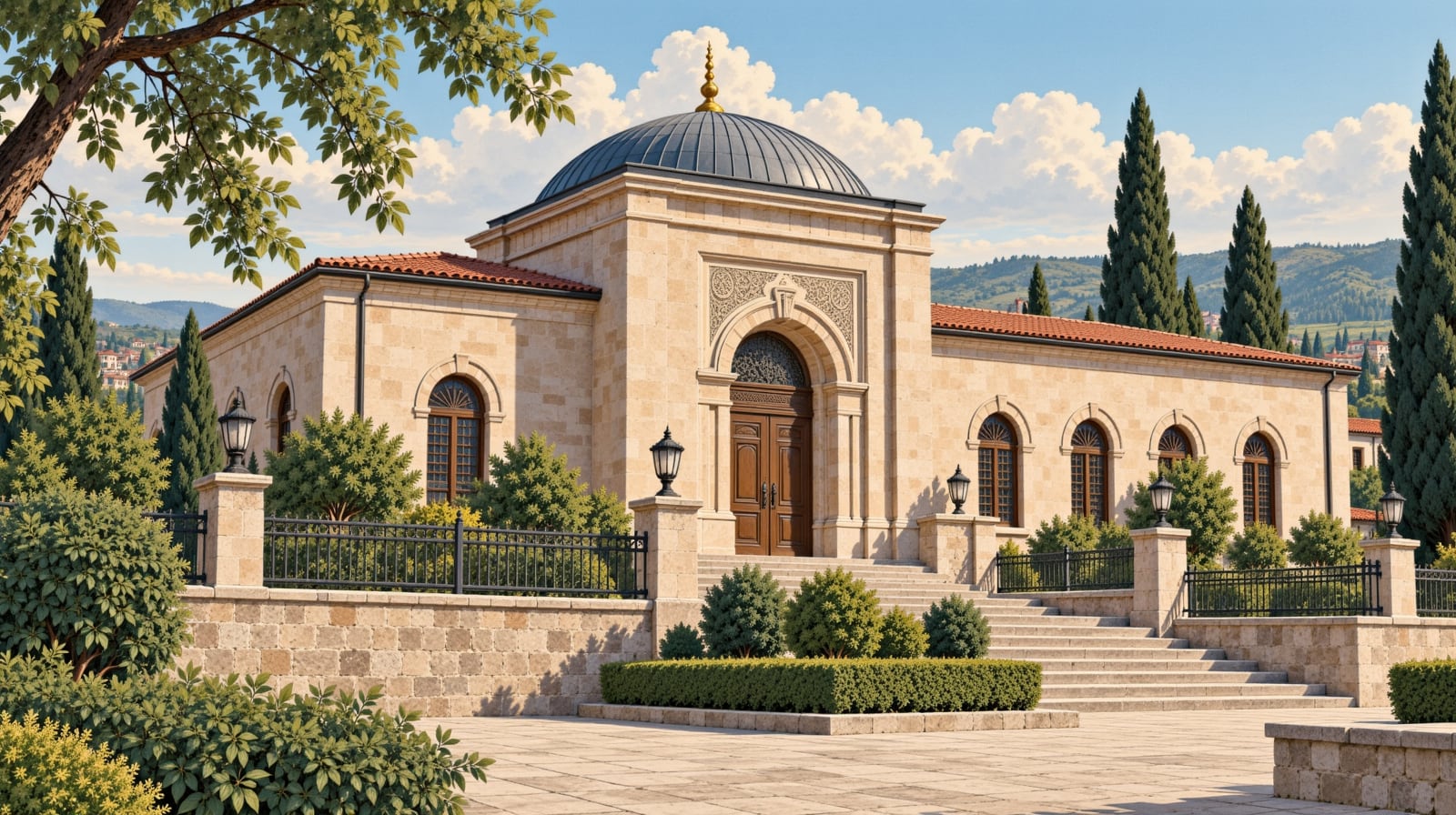 Atatürk House (Mustafa Kemal Paşa'nın Karargâhı) çizimi, Samsun