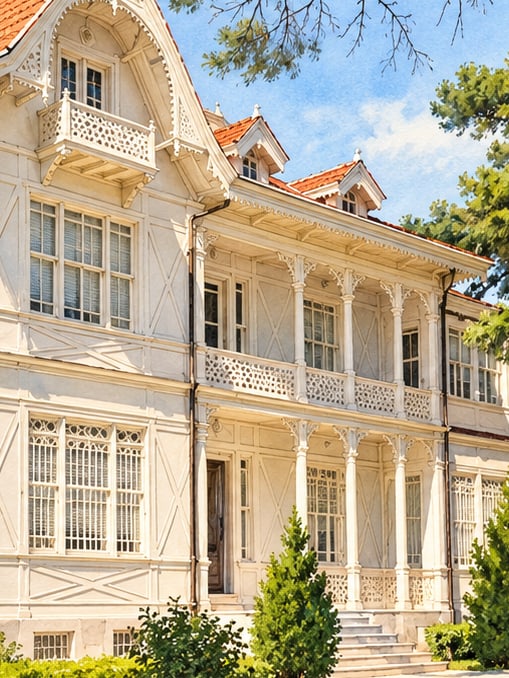 Ilustración: Museo Casa de Atatürk, Bursa