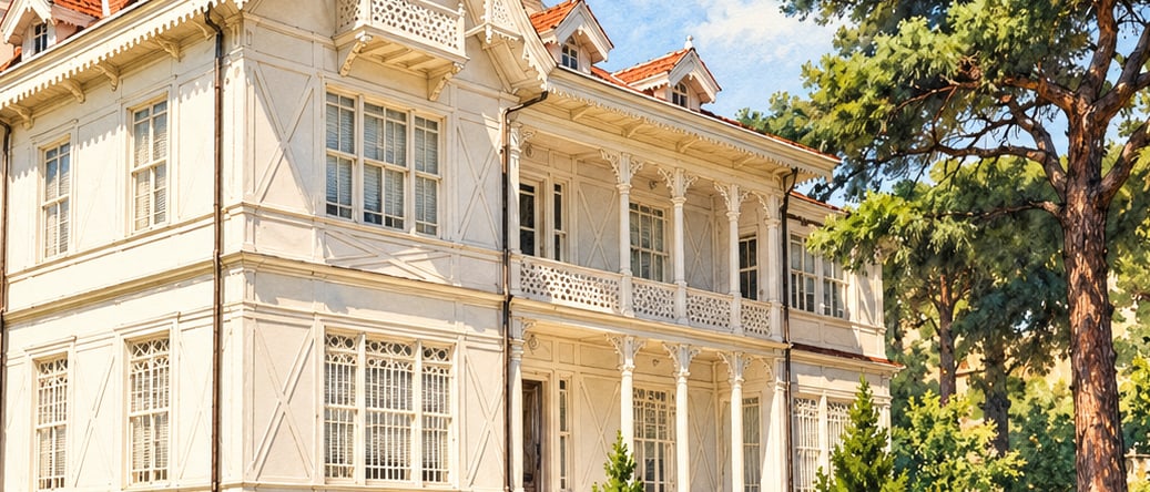 Atatürk House Museum çizimi, Bursa