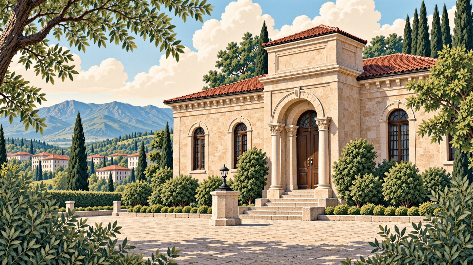 Atatürk House Museum çizimi, Rize