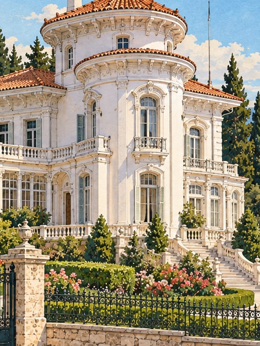 Ilustración: Museo Pabellón de Atatürk, Trabzon
