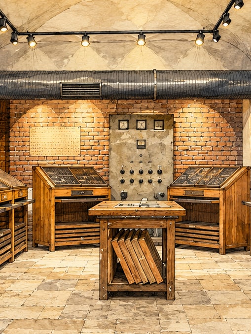 Ilustración: Museo de Imprenta Hurufat de la Universidad de Atatürk, Erzurum