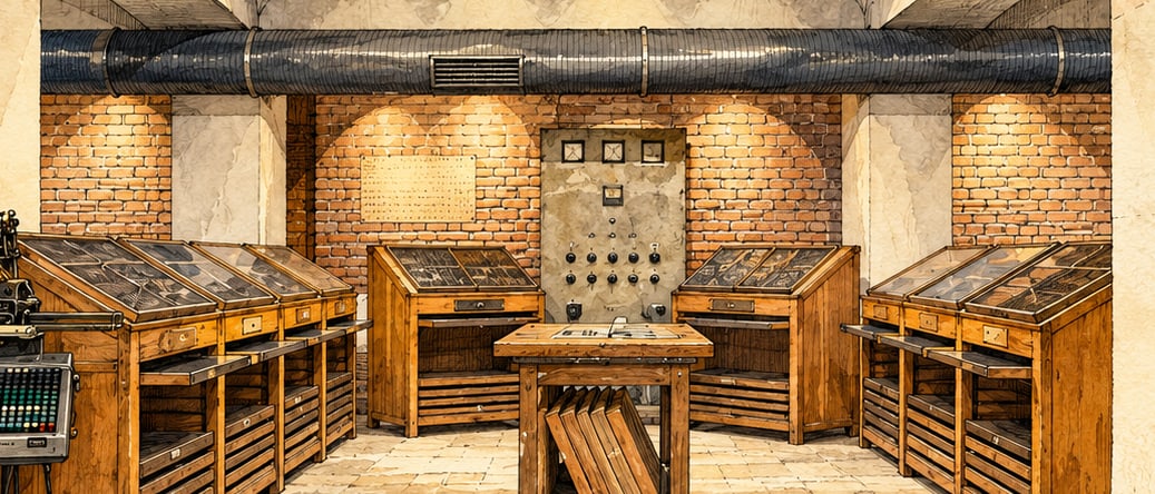 Atatürk University Hurufat Printing Museum çizimi, Erzurum