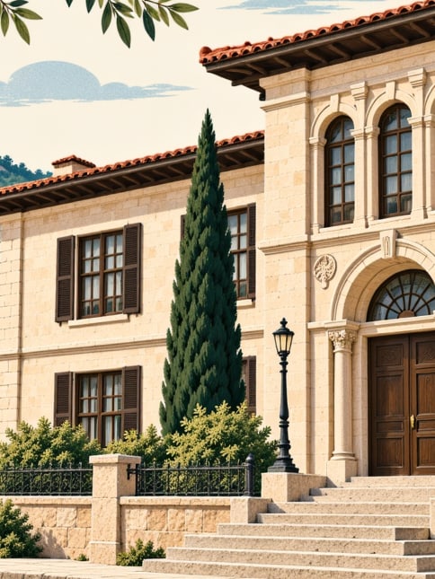 Ilustración: Museo de Atatürk y de los Niños, Yalova