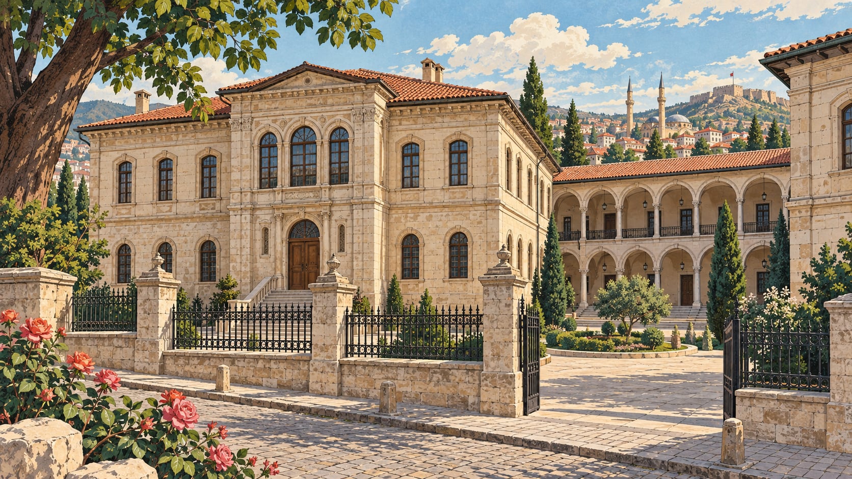 Atatürk and Congress Museum çizimi, Sivas