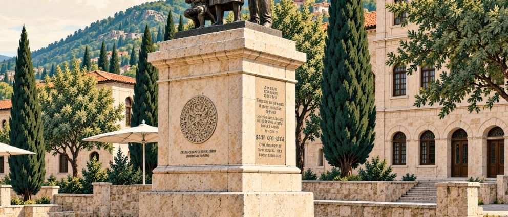 Atatürk and Şerife Bacı Monument çizimi, Kastamonu