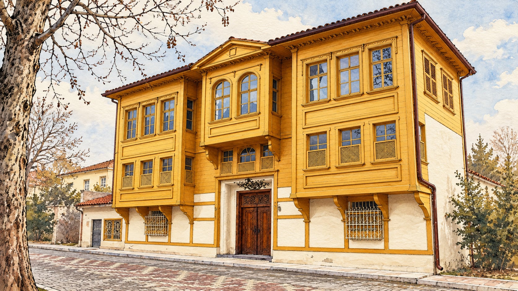 Atatürk and Seyit Onbaşı Museum çizimi, Balıkesir