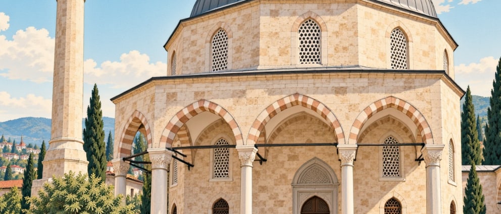 Atik İbrahim Paşa Mosque çizimi, Ordu