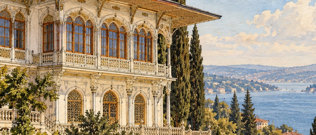Avşar Bath çizimi, Isparta