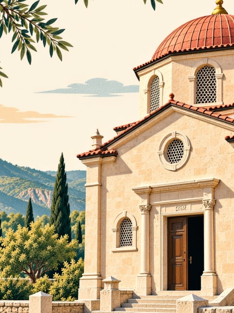 Ilustración: Iglesia de Aya Haralambos, İstanbul