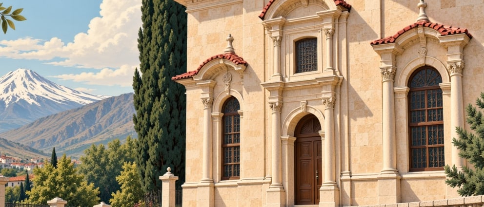 Aya Payana Church / Baniya Church çizimi, Isparta