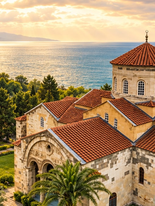 Ilustración: Mezquita de Ayasofya, Trabzon