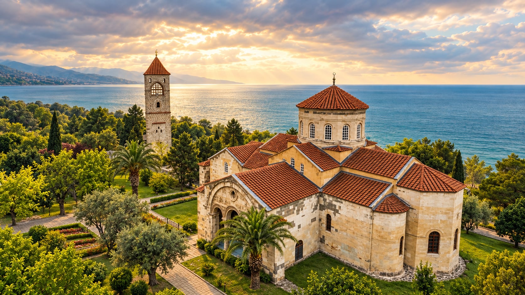 Ayasofya Mosque çizimi, Trabzon