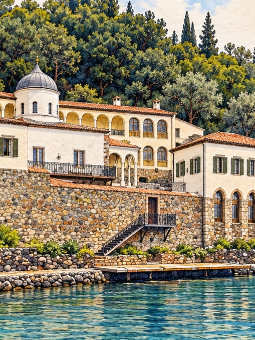 Ilustración: Museo del Monasterio de Ayışığı, Balıkesir