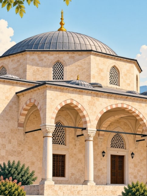 Ilustración: Ayşe Kadın Camii, Edirne