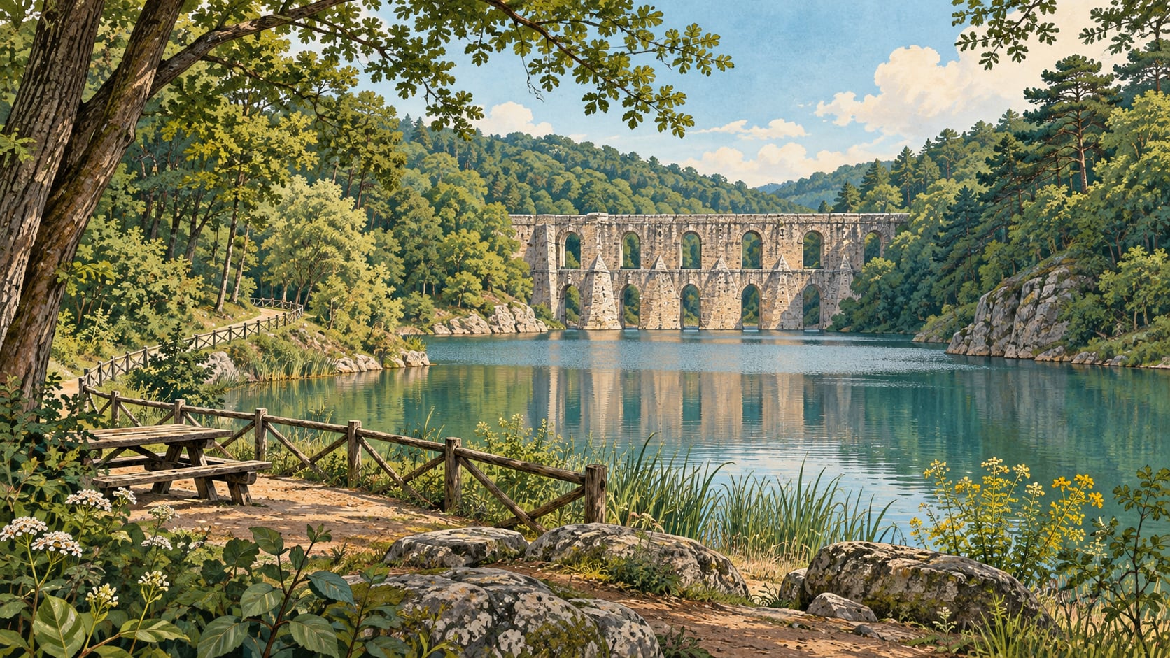 Ayvatbendi Nature Park çizimi, İstanbul