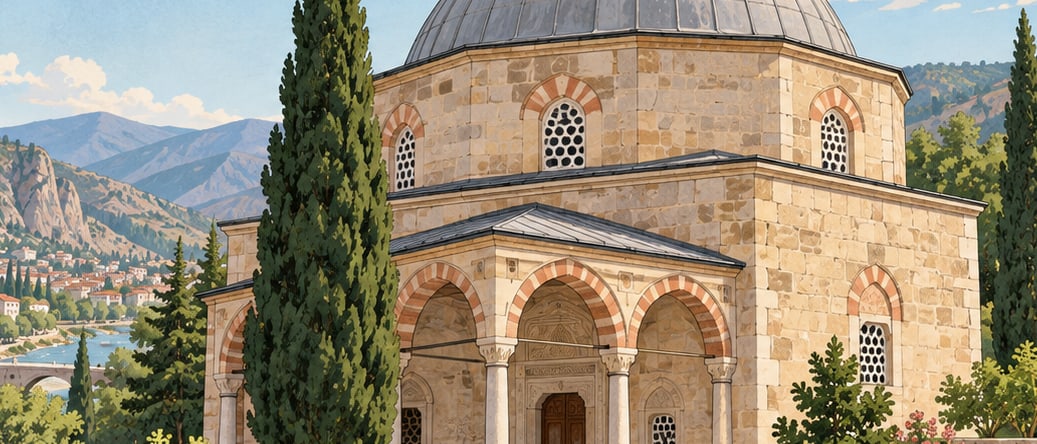 Saint Baba Tomb çizimi, Tokat
