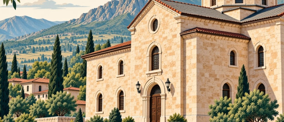 Saint Nikola Orthodox Church çizimi, Hatay