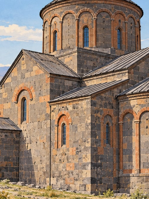 Ilustración: Iglesia de San Prkich, Kars