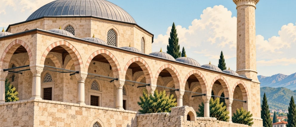 Bağlarpınarı Village Mosque çizimi, Bingöl