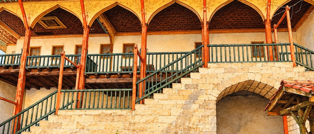 Bakibey Mansion çizimi, Burdur