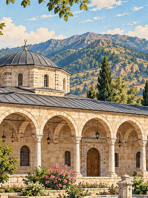 Ilustración: Mezquita de Balabanbey, Bingöl