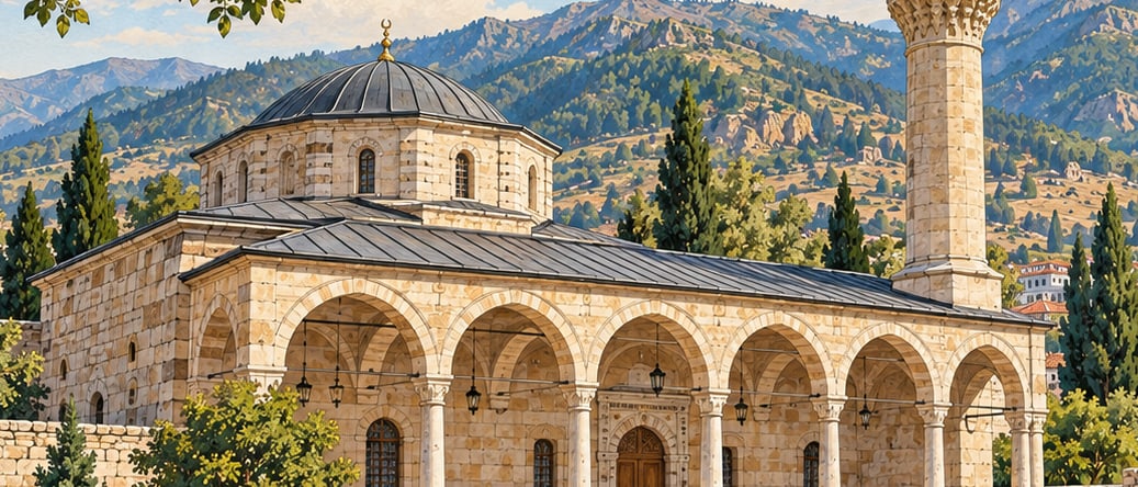 Balabanbey Mosque çizimi, Bingöl