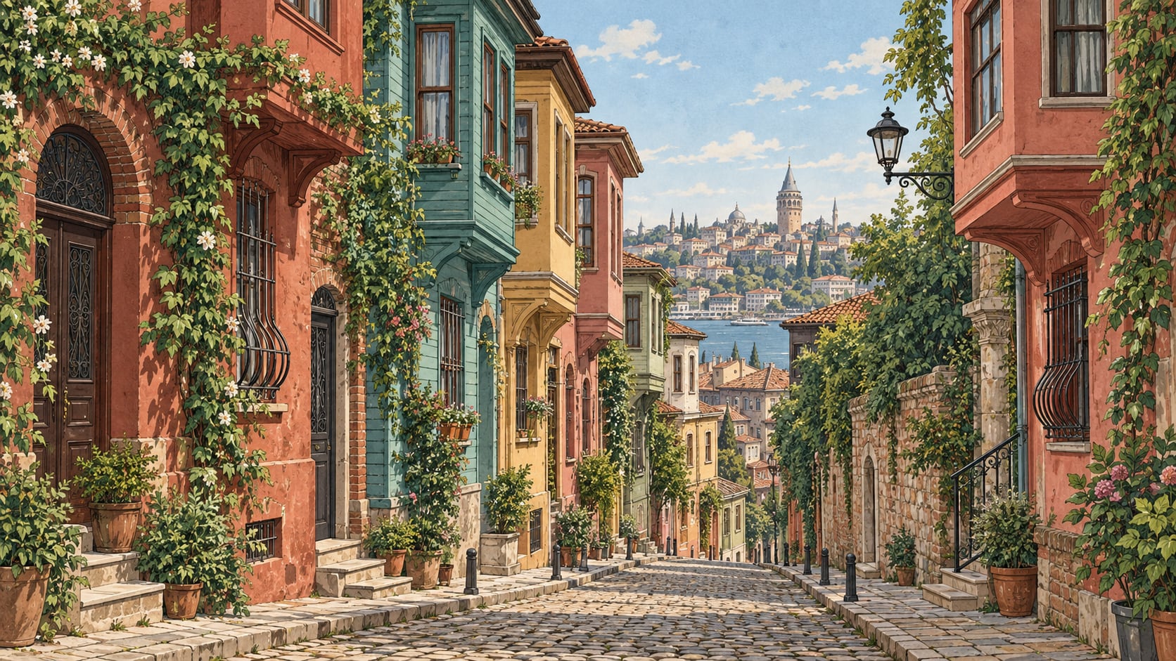 Balat çizimi, İstanbul