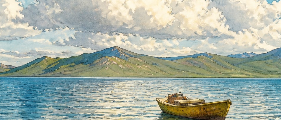 Fish Lake çizimi, Ağrı