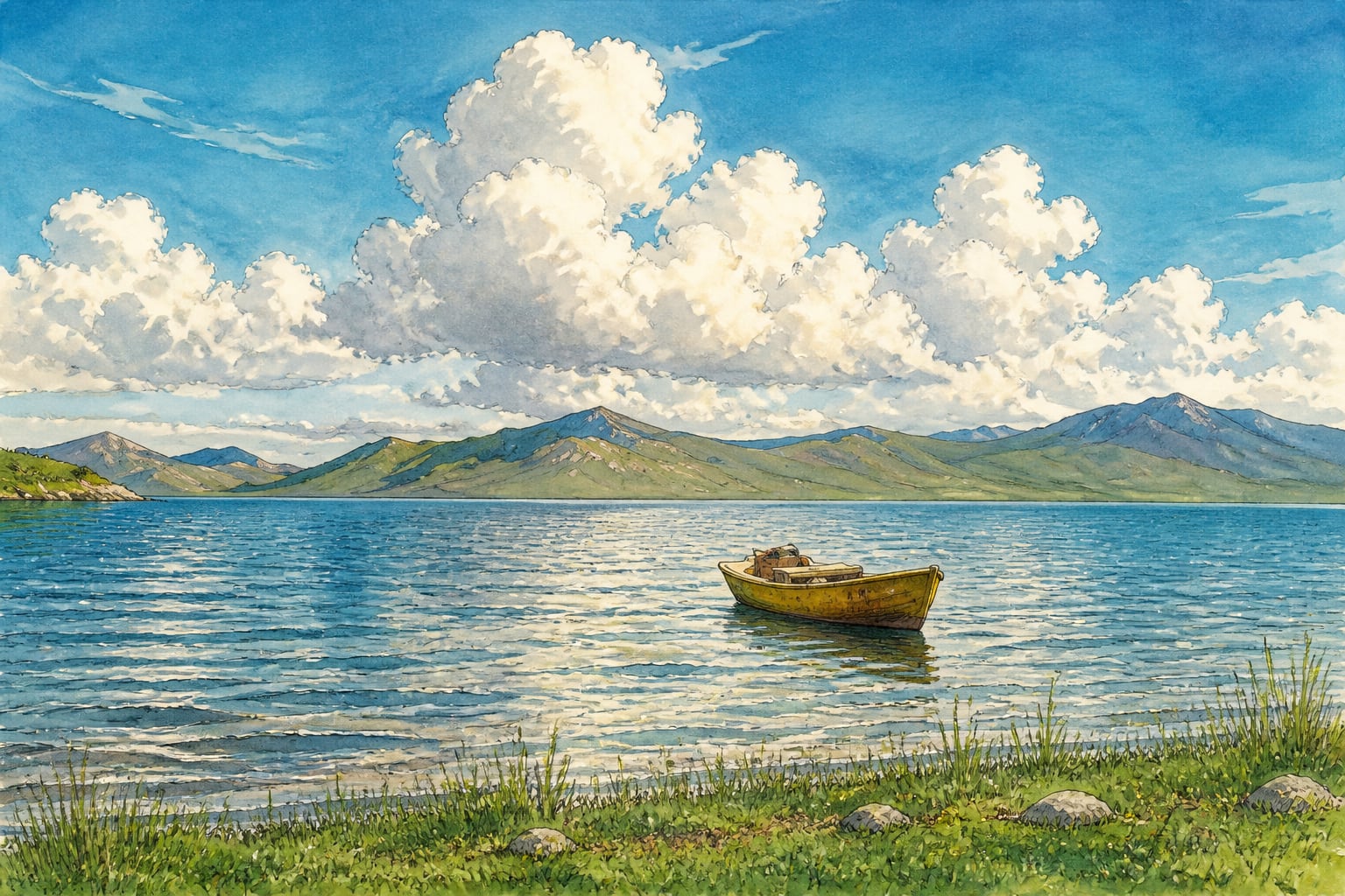 Fish Lake çizimi, Ağrı