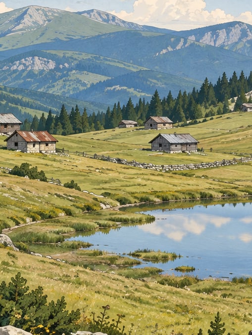 Ilustración: Meseta de Balıklı, Düzce