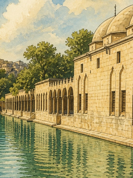 Balıklıgöl çizimi, Şanlıurfa