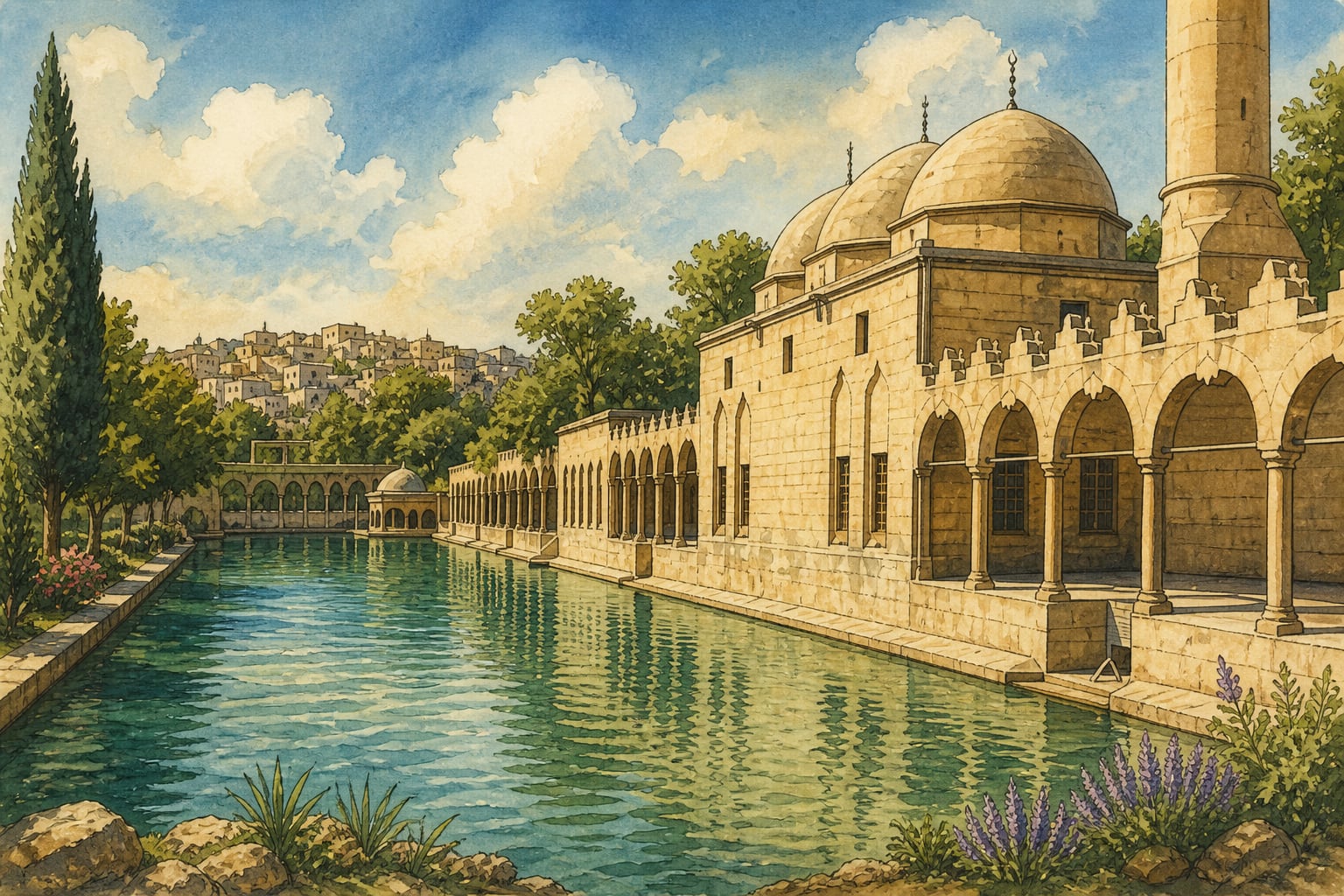 Balıklıgöl çizimi, Şanlıurfa