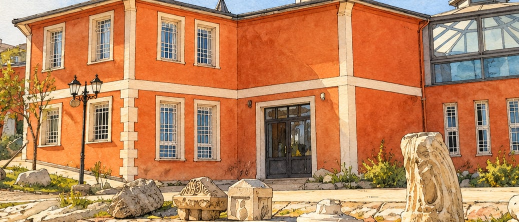 Bandırma Museum çizimi, Balıkesir