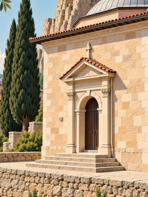 Ilustración: Monasterio de Barlaam, Hatay