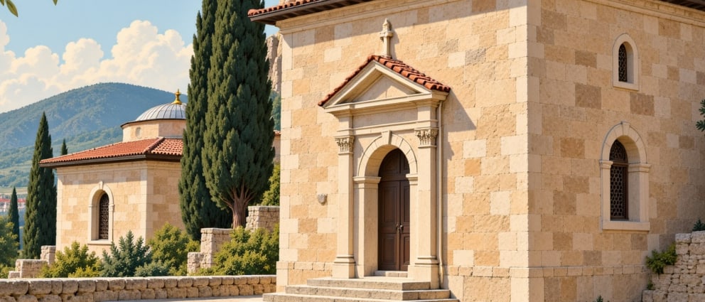 Barlaam Monastery çizimi, Hatay