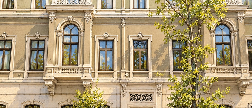 General Directorate of Foundations Akaretler Mustafa Kemal Museum çizimi, İstanbul