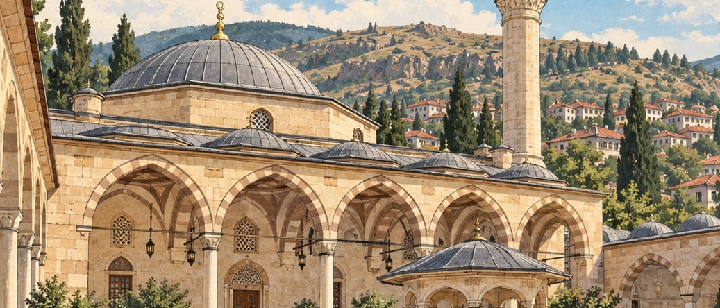Başçavuşzade Mosque çizimi, Yozgat
